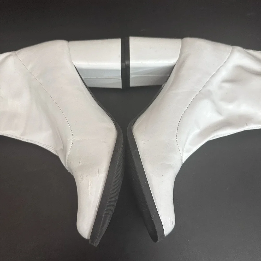 Pleaser Funtasma 3" Block Heel Ankle Gogo Boot Pull On Adult Women Gogo150 Sz 8 - Picture 12 of 15